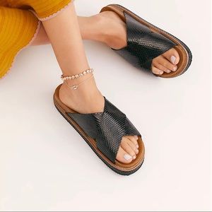 Free People Sidelines Footbed Sandals